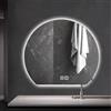 YFZNWHX 50x45cm,60x54cm,70x63cm,80x72cm,90x81cm Specchio Illuminato Con Antiappannamento, Specchio Da Bagno A LED, Specchio Da Parete Semicircolare, 3 Colori Dimmerabili, 3 Metodi Di Sospensione ( Color : Dow