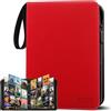 Sakmilu Raccoglitore Carte 9 Tasche, Album Carte con 30 Pagine - Capacità 540 Carte, Compatibile con Ninjago, Yugioh, MTG, Magic, GX VMAX