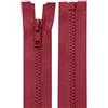 cyclingcolors 2x Cerniera Lampo n. 5 70 cm Chiusure Cursore Tirante Zip Poliestere Abbagliamento Arredamento Cucito Giacche, Bordeaux