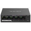 MERCUSYS Switch POE Mercusys 5 porte Gigabit Ethernet 10/100/1000 Nero [MS105GP]
