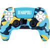Qubick Custodia Controller Qubick Skin SSC Napoli per PS5 Silicone Multicolore