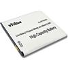 vhbw 1x batteria compatibile con Wiko N270, Cink Slim, Blush, Iggy, Cink Slim 2, Sublim smartphone cellulare (1500mAh, 3,7V, Li-Ion)