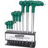 Mannesmann - M18150 - Set chiavi a T, 10 pz., testa esagonale/sferica