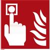 HOFFMANN - Segnali antincendio Pulsante allarme antincendio, Modello: 12150
