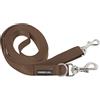 PERROS LIFE Guinzaglio 3 Metri con Doppio moschettone 10mm Cane Taglia Mini (Marrone)
