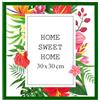 MG Design Cornice 30 x30 cm - colore Verde, in legno, con vetro acrilico - da appendere in verticale o in orizzontale, senza sfondo, per foto, poster, puzzle