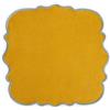 BITOSSI HOME SET DI 4 TOVAGLIOLI IN TESSUTO, SMERLO GIALLO OCRA