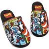 Marvel Avengers Pantofole Comic Mens Slip on House Scarpe Marefer 45-46 EU