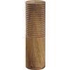 Zassenhaus Macinapepe HUSUM in noce, macinapepe regolabile in modo continuo ad alte prestazioni, macina spezie per pepe, sale ed erbe aromatiche, 18 cm
