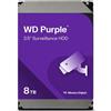 Western Digital HD 8TB Interno 3,5 5.6K 256MB WD PURPLE Videosorveglianza H24x7gg (WD85PURZ) - WD85PURZ