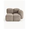 Westwing Collection Modulo angolare in teddy-bouclé Tayla