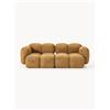 Westwing Collection Divano componibile 2 posti in teddy-bouclé Tayla -