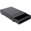 Jenngaoo Cassetto Battifondi Caffè, Contenitore per Fondi di Caffè Espresso Coffee Knock Box Contenitore Rimovibile di Fondi di Caffè in Acciaio Inox Accessori Barista, 7,1 x 11 x 2 Pollici