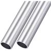 METALLIXITY 6063 Alluminio Tubo (20mm OD x 17mm ID x 100mm L) 2pz, Alluminio Rotondo Tubi - Alluminio Tubi Tondi per Casa Arredamento, Macchine, Fai-da-Te Artigianato