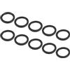PATIKIL 40mm OD 30mm ID 3mm Spessore Gomma Rondella Piatte, Guarnizioni per Rubinetto Tubo Acqua Tubo Flessibile, 10pz