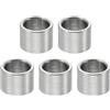 PATIKIL M6 Distanziali in Acciaio Inossidabile, 5pz Distanziatore Metallico Acciaio Inossidabile 6,1mm ID x 8mm OD x 6mm L Stainless Steel Spacer Vite Rotondo per 1/4 M6 Bulloni a Vite