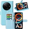 Cadorabo Custodia Libro per Xiaomi Mi A3 in ROSSO MELA - con Vani di