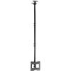 NVS LCD50 Supporto staffa da soffitto per tv lcd led 24 26 28 32 40 42 pollici, nero