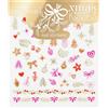 ESSENCE Xmas Kisses Nail Stickers 01 Mistletoe Magic, Stick Around! Adesivi Unghie Natalizi Icon Nail Art