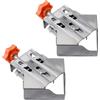 LgowithU 2 tenditori angolari, in acciaio inossidabile a 90 gradi, con pino swing, manico singolo, morsetto angolare per lavori di legno, ingegneria, cornice portafoto