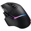 Logitech G G502 X Plus mouse Mano destra RF Wireless Ottico 25600 DPI