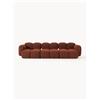 Westwing Collection Divano componibile 4 posti in bouclé Tayla - Terracotta