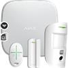 AJAX STARTERKIT CAM - Centrale Hub 2 con Rivelatore MotionCam, Contatto Magnetico e Telecomando incluso