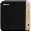 QNAP TS-464 NAS Tower Collegamento ethernet LAN Nero N5095