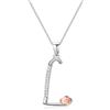 Mesovor Collana con Iniziale in Argento Sterling 925 per Donna, Regali di Gioielli con Collana con Lettera in Argento Sterling per Madre Sorella Moglie