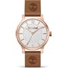 Timberland Orologio Analogueico Quarzo Donna con Cinturino in Pelle TDWLA2104501