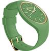 Freddy Orologio donna cinturino silicone verde e dettagli oro