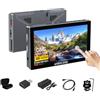 ANDYCINE X5 Monitor da campo per fotocamera da 5,5 pollici 1200nit, DSLR touchscreen Monitor HDMI 4K 60 Hz con alloggiamento in alluminio Batteria F550 Parata RGB, Focus Peaking LUT 3D Monitor HDR