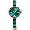 SWAROVSKI OROLOGIO MATRIX, SWISS MADE, BRACCIALE IN CRISTALLO VERDE