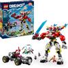 LEGO 71497 MECH TRIGRE DI COOPER E BOLIDE DI ZERO DREAMZ