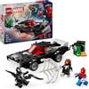 LEGO 76309 SPIDR MAN CONTRO MUSCLE CAR DI VENOM SUPER HEROES
