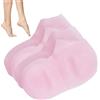 Agatige 2 paia di calzini per la cura dei piedi SEBS calzini idratanti esfolianti anti-screpolature per uomo donna(L(39-41))