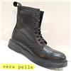 Made in Italy STIVALI uomo anfibi PELLE MILITARI 39 A 45 MADE IN ITALY vv