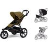 Thule Passeggino sportivo Thule Urban Glide 3 Nutria green + Barra di sicurezza + Protezione antipioggia