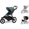 Thule Passeggino sportivo Thule Urban Glide 3 Mid blue + Barra di sicurezza + Protezione antipioggia