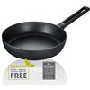 Berndes Alu Induction Padella Fonda, Nero, 24 cm