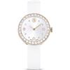 SWAROVSKI OROLOGIO MATRIX TENNIS, CINTURINO IN PELLE, SWISS MADE BIANCO