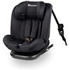 Bebeconfort Ever Fix i-Size Seggiolino Auto 9-36 kg, Seggiolino Isofix Gruppo 123 per Bambini 15 Mesi - 12 Anni, Seggiolino Auto Reclinabile 4 posizioni, Regolabile in Altezza, Colore Black Mist
