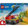 LEGO City Autopompa con Scala 60463, Set Costruzioni per Bambini 4+ Anni