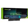Green Cell® Standard Serie Batteria per Portatile Acer TravelMate 5335 5340 5542 5735 5735Z 5740 5740G 5742 5742G 5742Z 5742ZG 5744 7740 7750 (6 Pile 4400mAh 11.1V Nero)