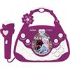 Lexibook, Frozen, Borsa per karaoke con microfono, cambiavoce, canzoni demo, effetti luce, microfono incluso, ingresso aux-in, viola, K102FZ