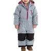 Killtec Tuta da sci da bambina Kw 102 Mns Onpc, pantaloni da neve con cappuccio, blu acciaio chiaro, 92 EU