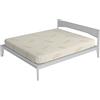 Italian Bed Linen Coprimaterasso Matrimoniale 170x200cm Rame, Copri Materasso Letto con Filamento Di Rame