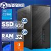 Intel Mini PC Computer Assemblato B760 Intel i5-14400 Ram 32GB SSD 500GB W11 Office21