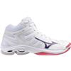 MIZUNO scarpe MIZUNO Wave voltage 2 mid w bianco/viola/rosa