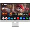 ASUS MONITOR ASUS LED 27 Wide ZenScreen Smart MS27UC IPS 3840x2160 5ms 350cd/mÂ² 2x5W MM Reg.inH HDMI DP USB-C Docking Google TV 90LM0A3H-B01O70
